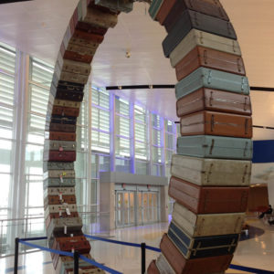 Lobby of San Antonio Museum of Art, Texas